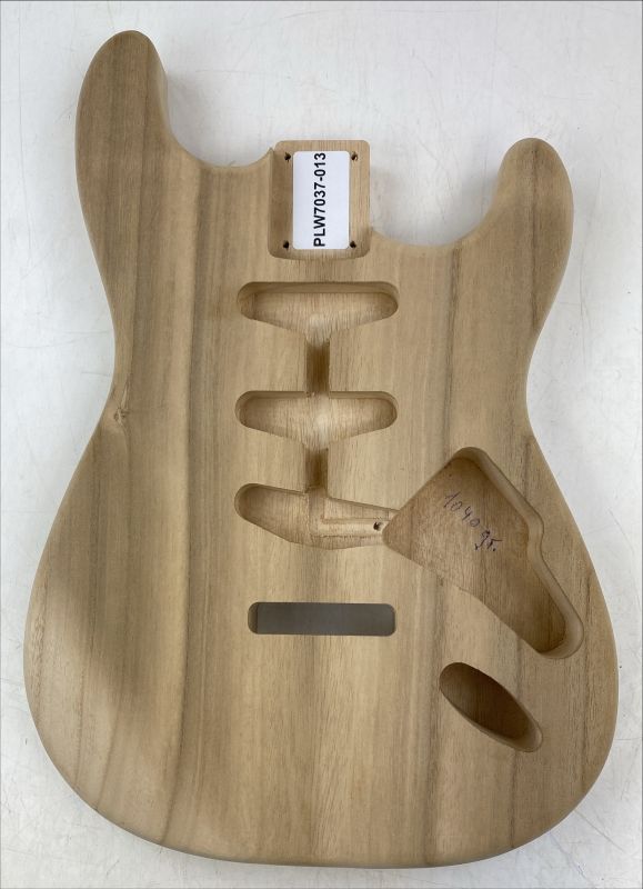 Body Paulownia, 2-pcs. Strat, Unique Piece #013